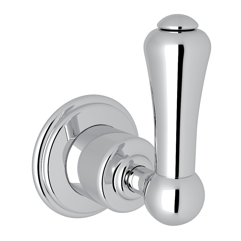 Perrin & Rowe U.3774LS-APC/TO Edwardian™ Trim For Volume Control And Diverter - Polished Chrome