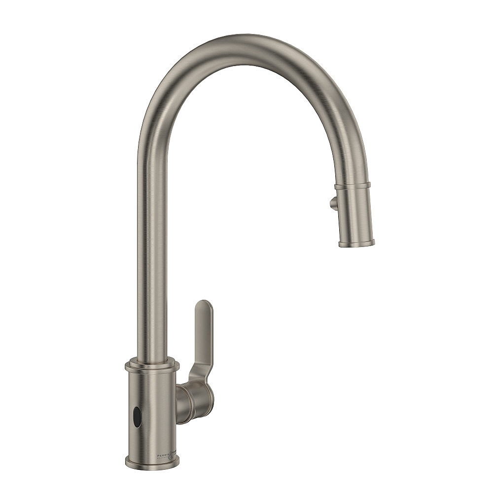 Perrin & Rowe U.4534HT-STN-2 Armstrong™ Pull-Down Touchless Kitchen Faucet - Satin Nickel