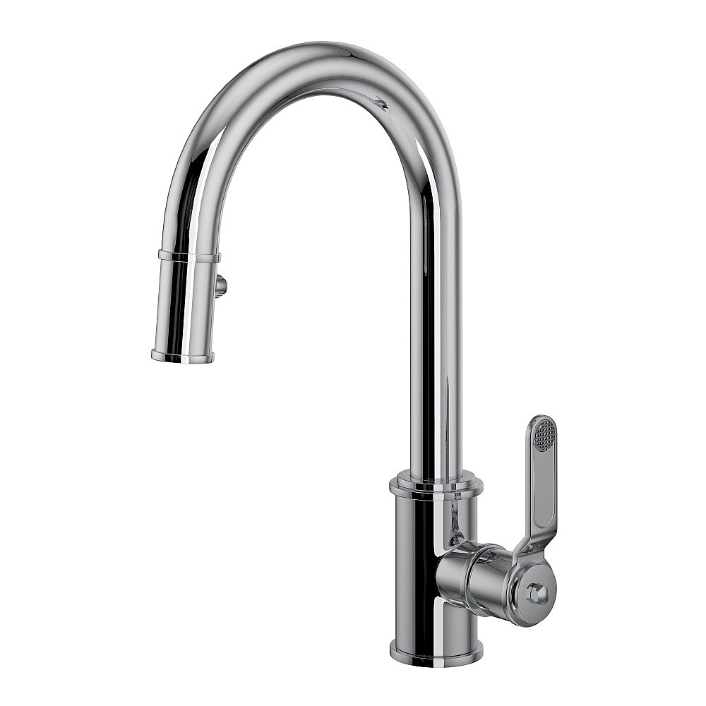 Perrin & Rowe U.4543HT-APC-2 Armstrong™ Pull-Down Bar/Food Prep Kitchen Faucet - Polished Chrome