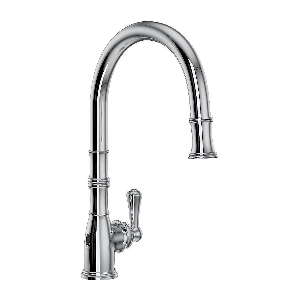 Perrin & Rowe U.4734APC-2 Georgian Era™ Pull-Down Touchless Kitchen Faucet - Polished Chrome