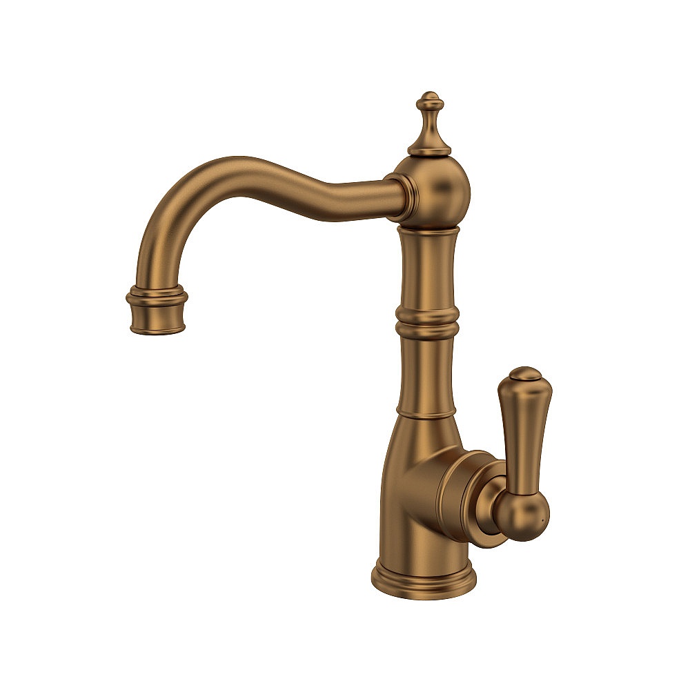 Perrin & Rowe U.4739EB-2 Edwardian™ Bar/Food Prep Kitchen Faucet - English Bronze