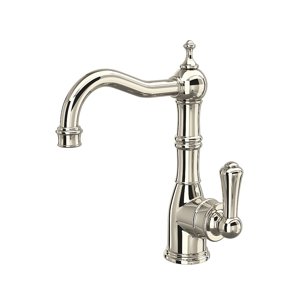 Perrin & Rowe U.4739PN-2 Edwardian™ Bar/Food Prep Kitchen Faucet - Polished Nickel