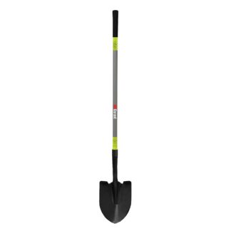 Garant GFHR2FL 59" Round Shovel with Long Handle and Reflective Strips