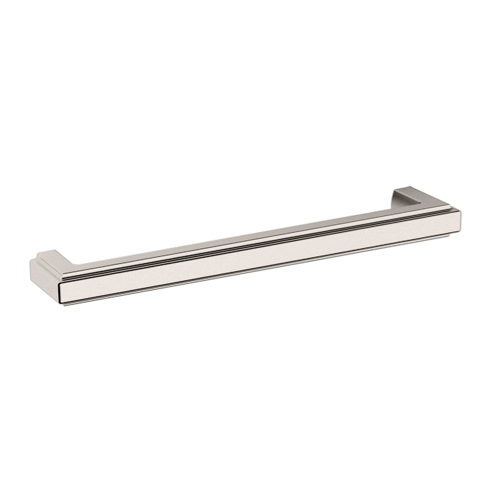 Baldwin Hardware 4344.150 8" Raised Cabinet Pull - Satin Nickel