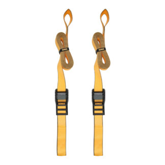 DeWalt DXBC90047 16ft x 2" 3000lb Lashing Strap, 2 Pack - Yellow