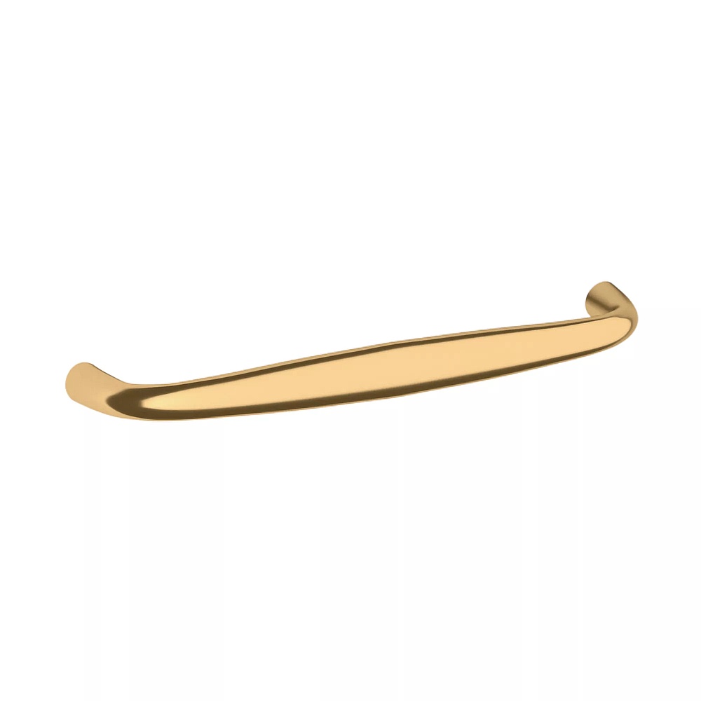 Baldwin Hardware 4401.031.BIN 6" Oval Cabinet Pull - Non-Lacquered Brass
