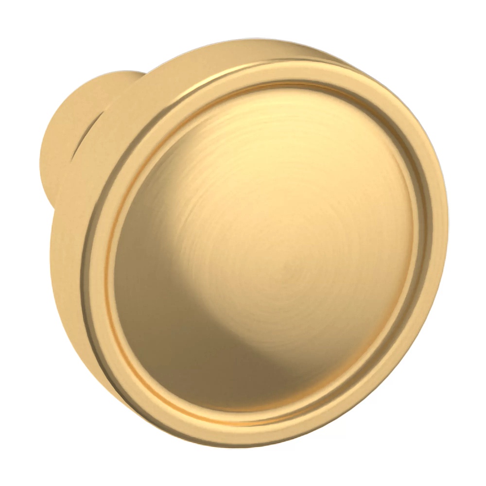 Baldwin Hardware 4402.044.BIN 1.25" Tulip Knob - Lifetime (PVD) Satin Brass
