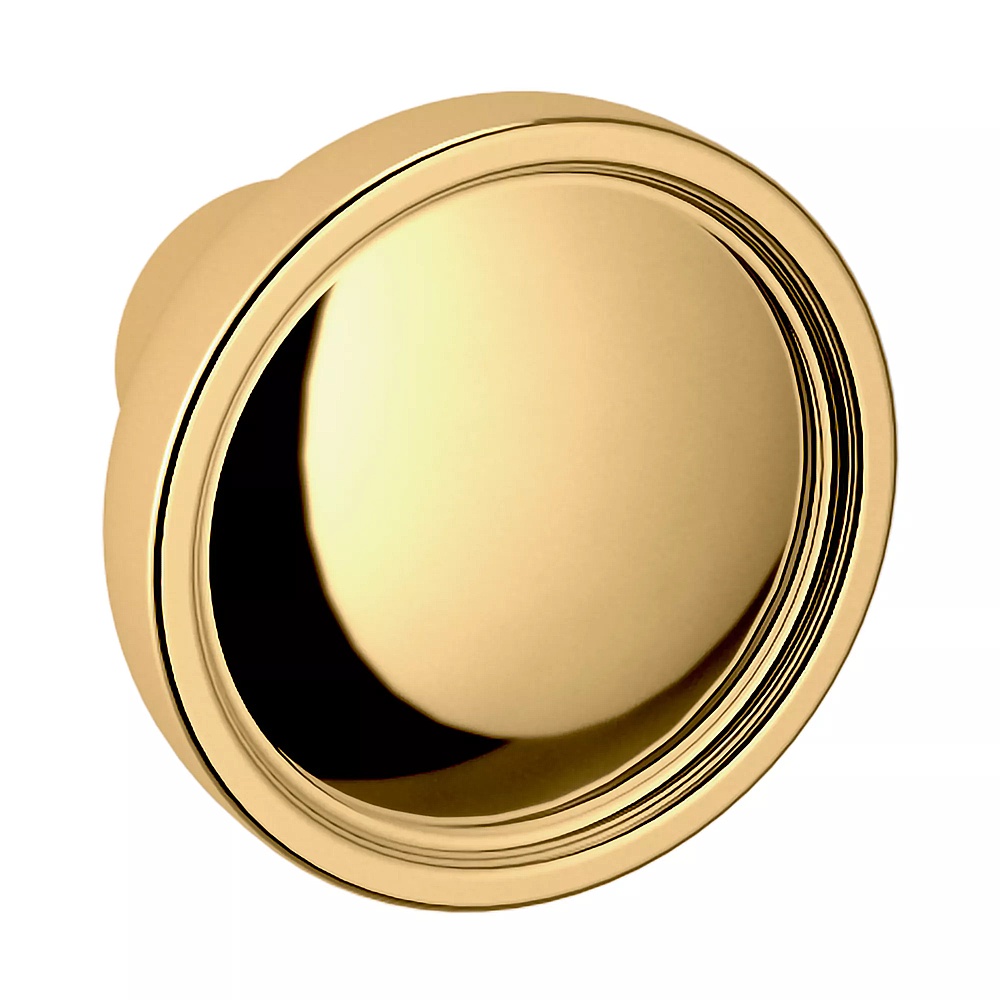 Baldwin Hardware 4403.003.BIN 1.5" Tulip Knob - Lifetime (PVD) Polished Brass