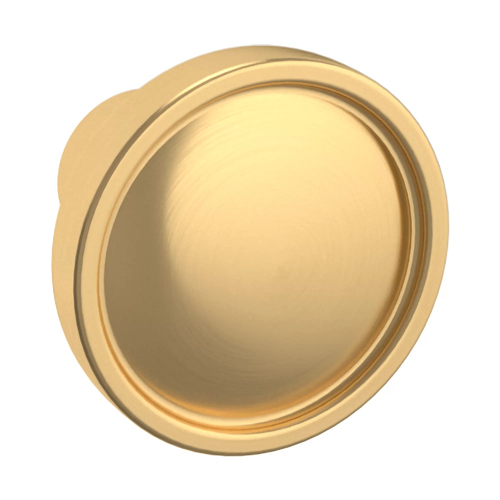 Baldwin Hardware 4403.044.BIN 1.5" Tulip Knob - Lifetime (PVD) Satin Brass