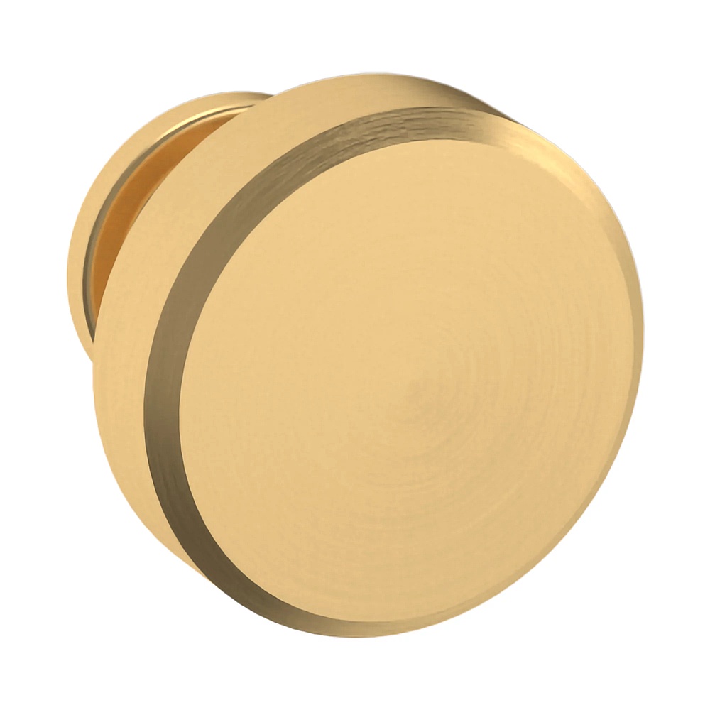 Baldwin Hardware 4410.044.BIN 1.25" Bevel Knob - Lifetime (PVD) Satin Brass