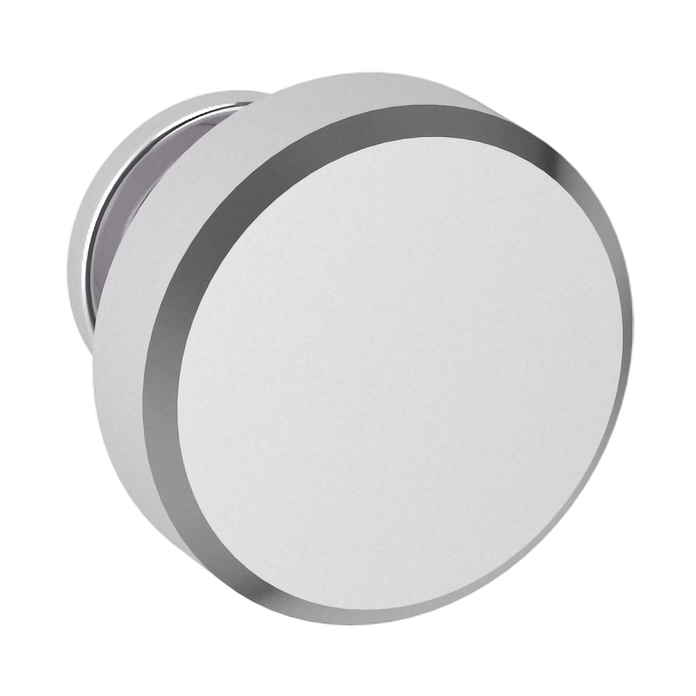 Baldwin Hardware 4410.260.BIN 1.25" Bevel Knob - Polished Chrome