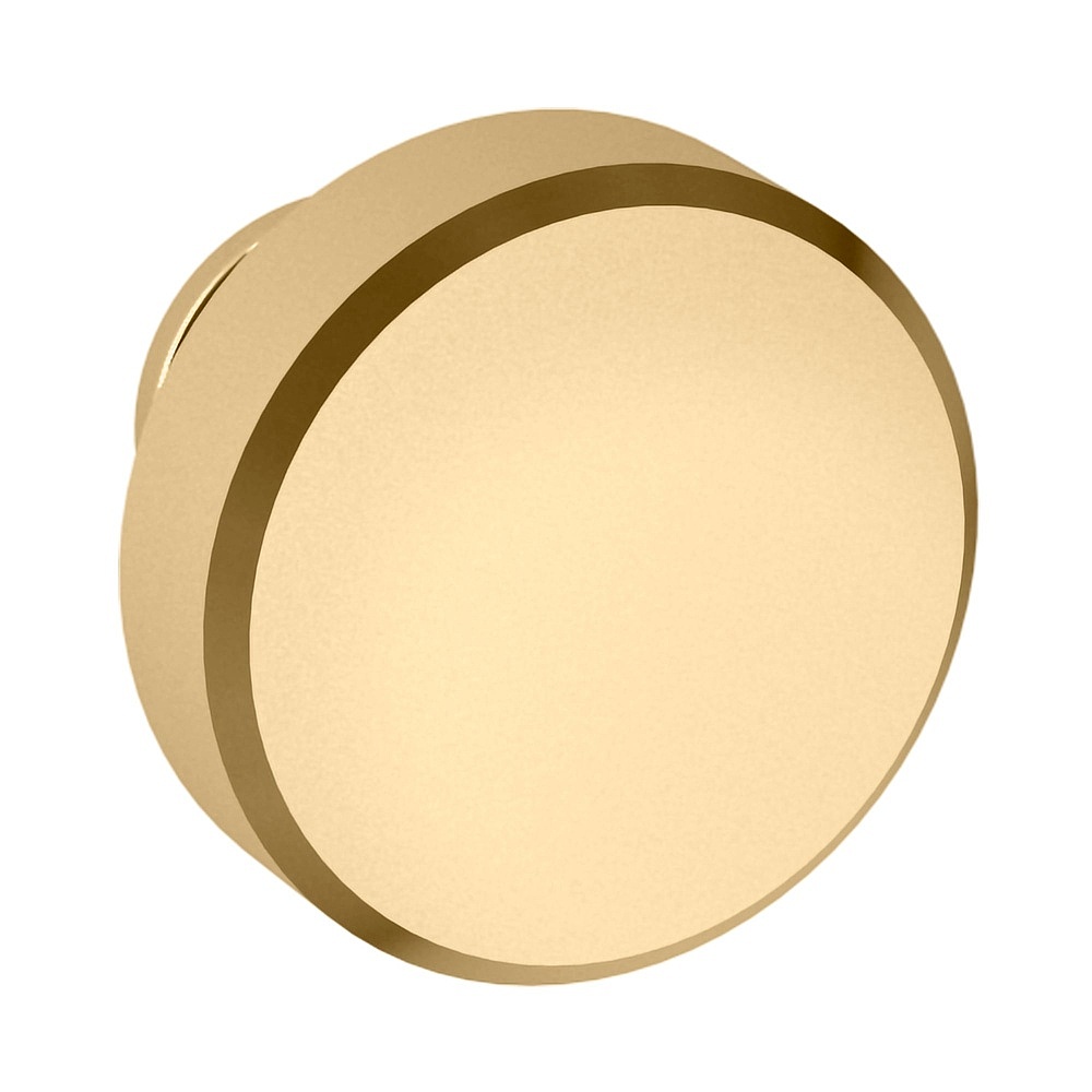 Baldwin Hardware 4411.003.BIN 1.5" Bevel Knob - Lifetime (PVD) Polished Brass
