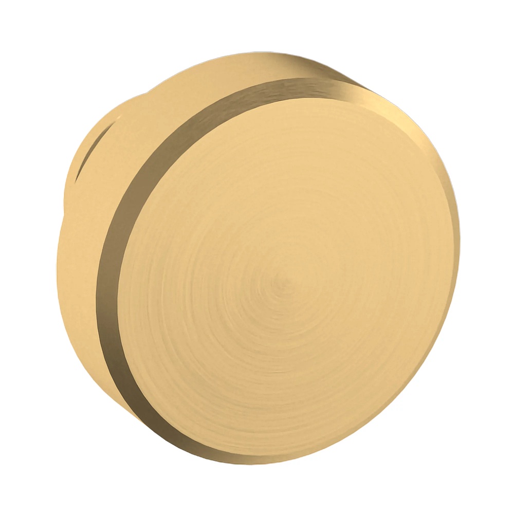 Baldwin Hardware 4411.044.BIN 1.5" Bevel Knob - Lifetime (PVD) Satin Brass