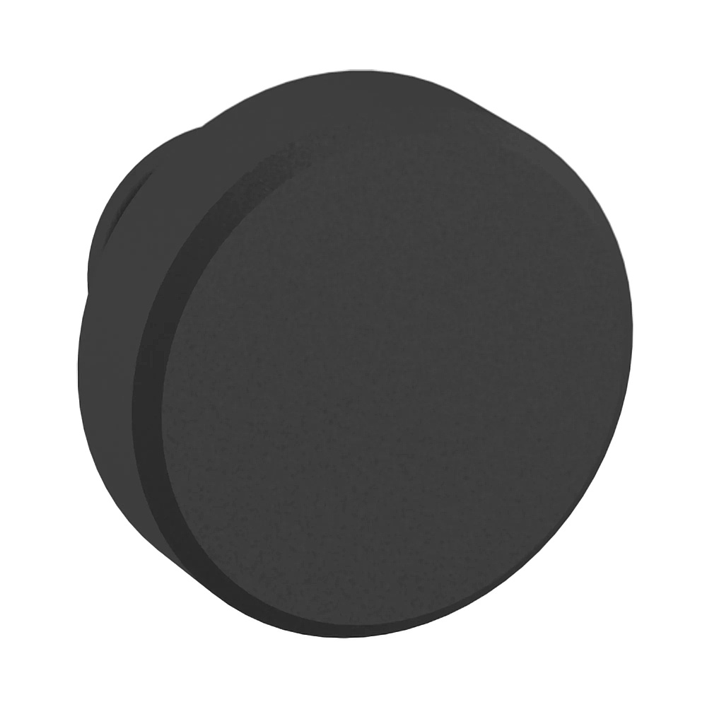 Baldwin Hardware 4411.190.BIN 1.5" Bevel Knob - Satin Black