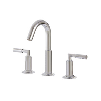 Aquabrass 27416PC Geo Widespread Lavatory Faucet - Polished Chrome