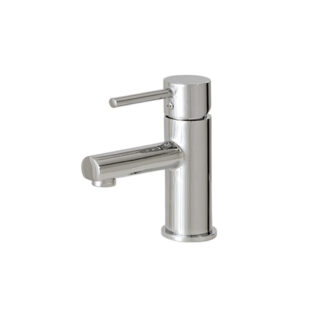 Aquabrass 45014PC Solo KiKi Single-Hole Lavatory Faucet - Polished Chrome