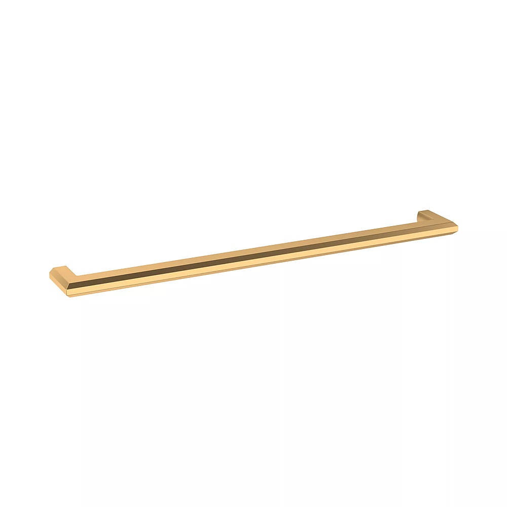 Baldwin Hardware 4415.044 18" Bevel Appliance Pull - Lifetime (PVD) Satin Brass