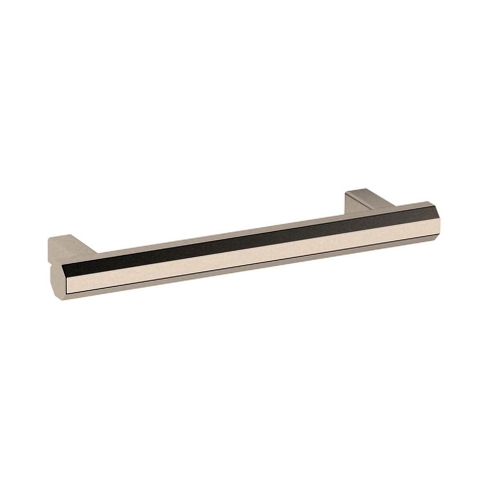 Baldwin Hardware 4417.076.BIN 4" Octagonal Cabinet Pull - Lifetime (PVD) Graphite Nickel