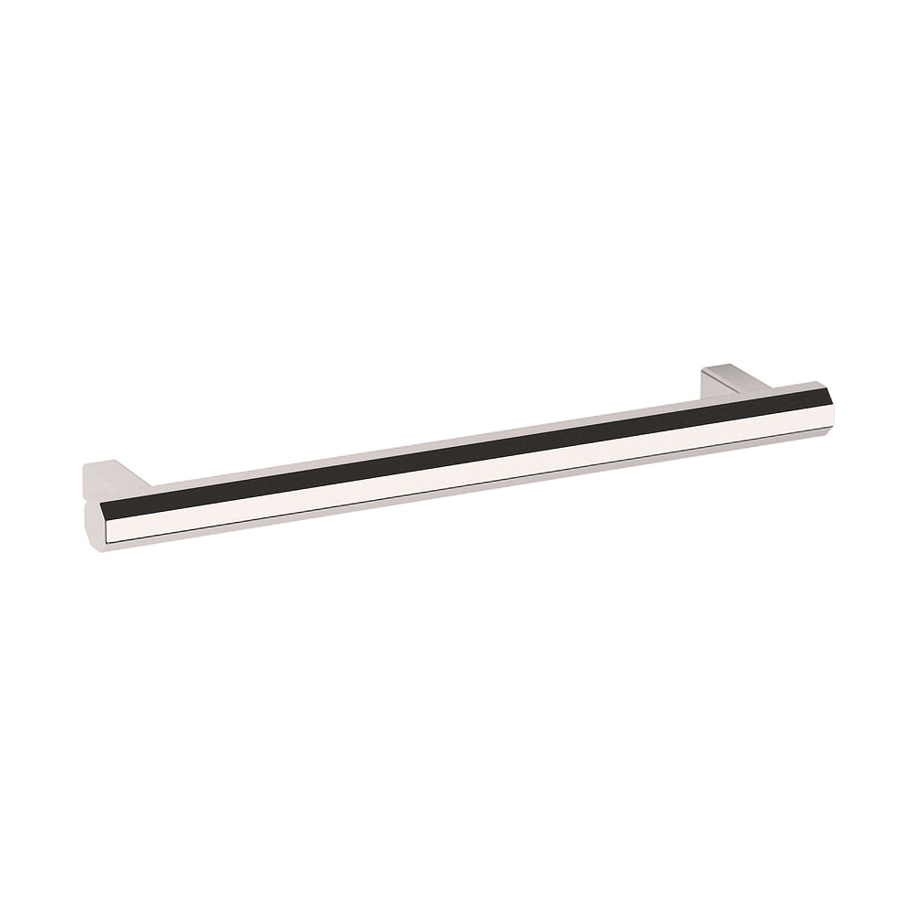 Baldwin Hardware 4418.055.BIN 6" Octagonal Cabinet Pull - Lifetime (PVD) Polished Nickel