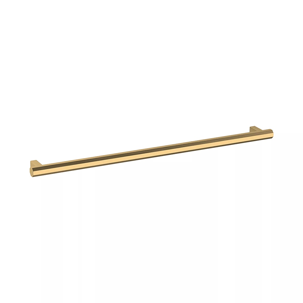 Baldwin Hardware 4419.044 12" Octagonal Cabinet Pull - Lifetime (PVD) Satin Brass