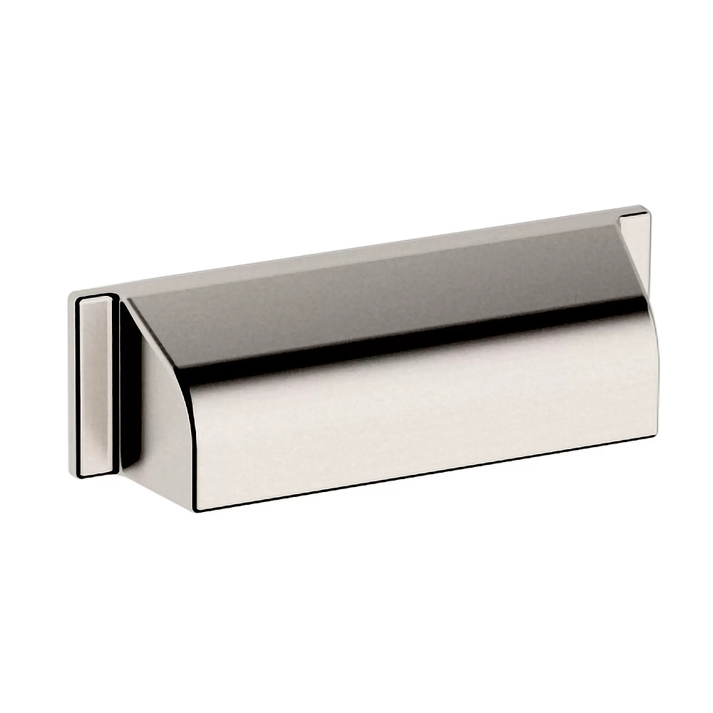 Baldwin Hardware 4421.150.BIN 4" Transitional Cup Pull - Satin Nickel