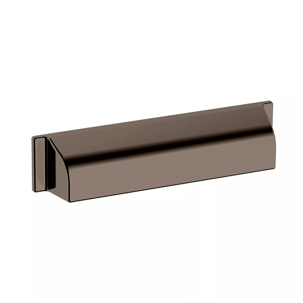 Baldwin Hardware 4422.076.BIN 6" Transitional Cup Pull - Lifetime (PVD) Graphite Nickel