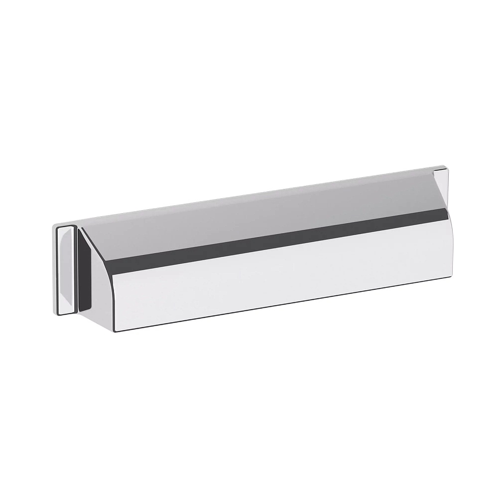 Baldwin Hardware 4422.260.BIN 6" Transitional Cup Pull - Polished Chrome