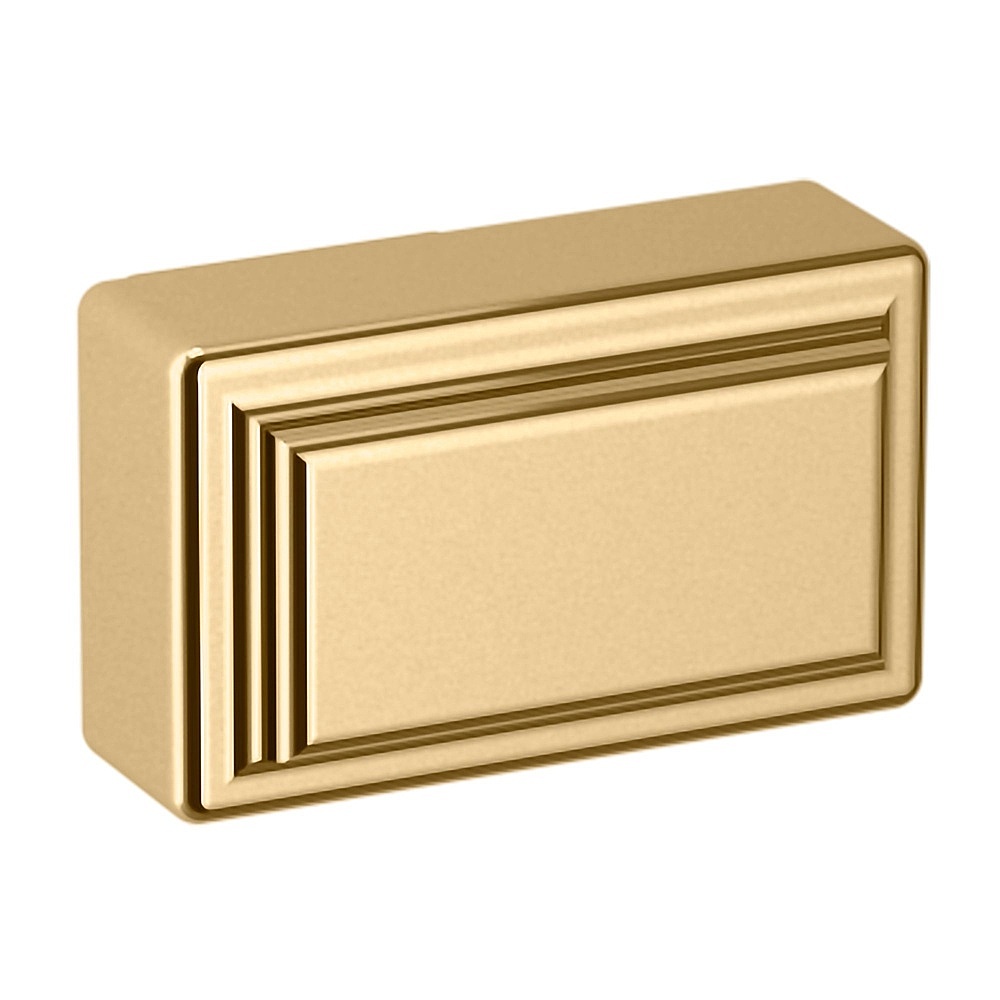 Baldwin Hardware 4425.003.BIN 1.125" Raised Knob - Lifetime (PVD) Polished Brass