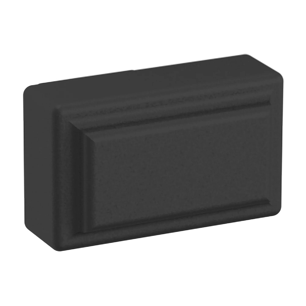 Baldwin Hardware 4425.190.BIN 1.125" Raised Knob - Satin Black