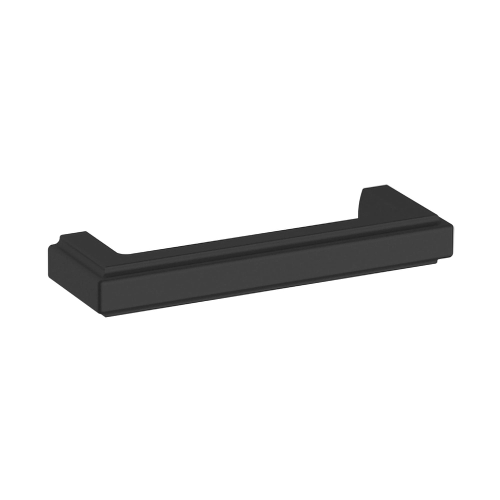 Baldwin Hardware 4426.190.BIN 4" Raised Cabinet Pull - Satin Black