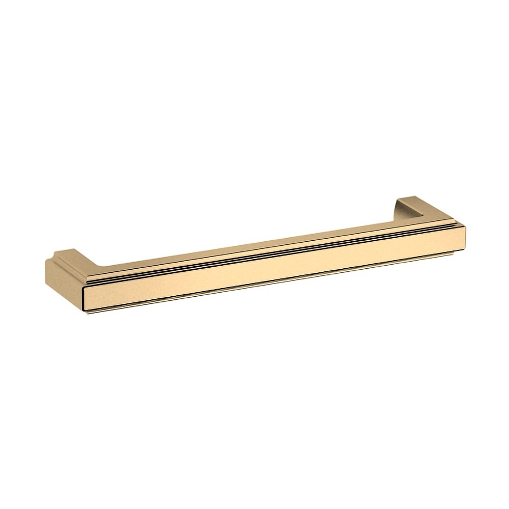 Baldwin Hardware 4427.003.BIN 6" Raised Cabinet Pull - Lifetime (PVD) Polished Brass