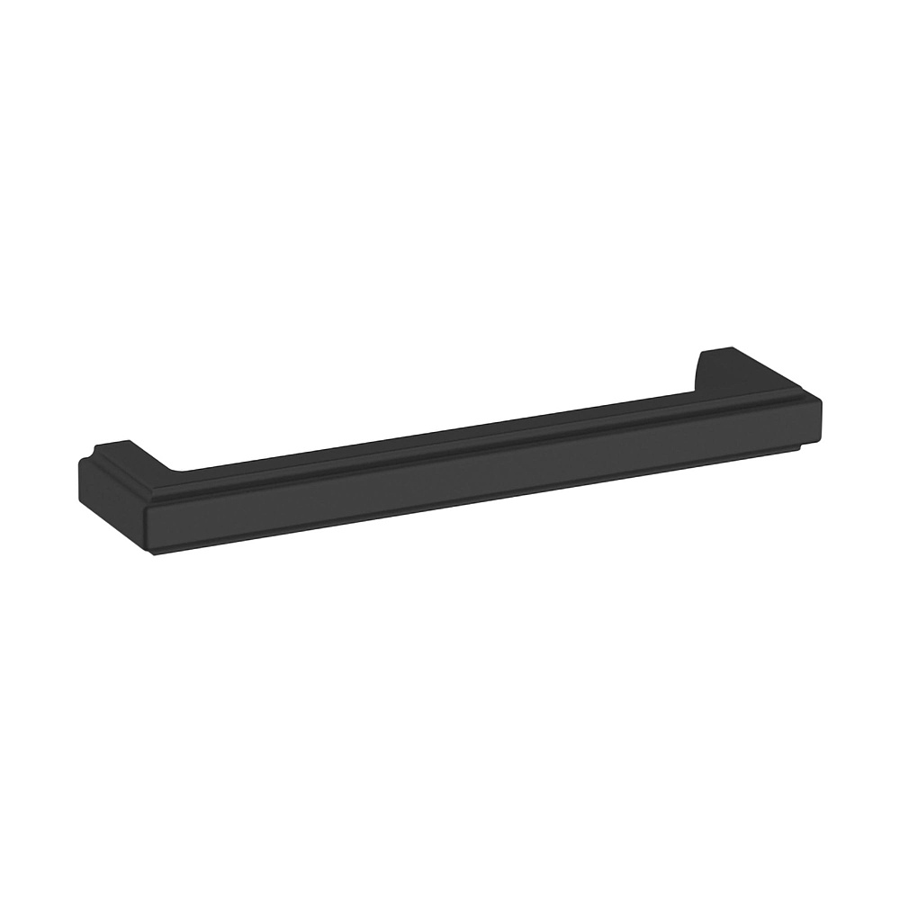 Baldwin Hardware 4427.190.BIN 6" Raised Cabinet Pull - Satin Black