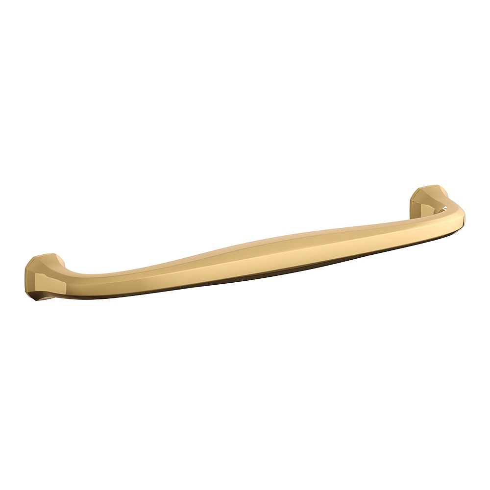 Baldwin Hardware 4439.003 8" Severin Fayerman Collection B Cabinet Pull - Lifetime (PVD) Polished Brass