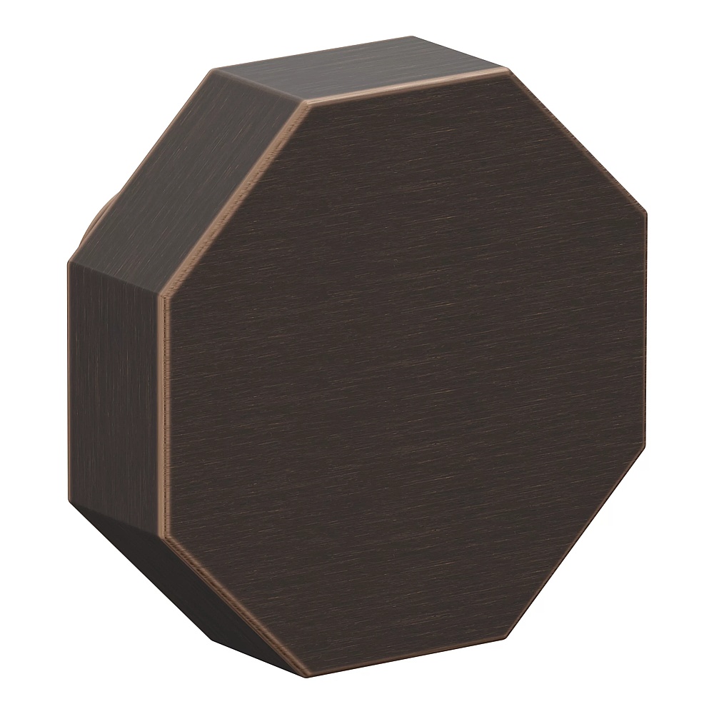 Baldwin Hardware 4441.112.BIN 1.375" Octagonal Knob - Venetian Bronze