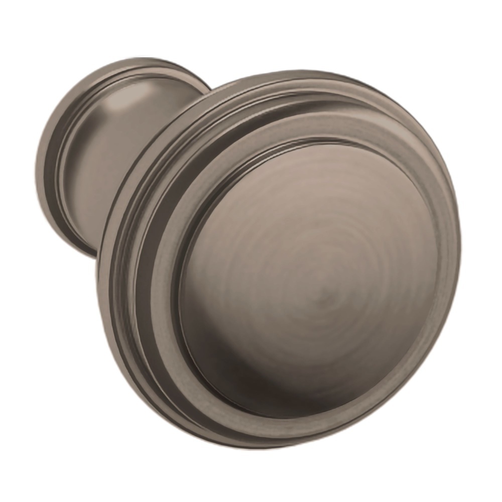 Baldwin Hardware 4454.076.BIN 1" Severin Fayerman Collection C Knob - Lifetime (PVD) Graphite Nickel