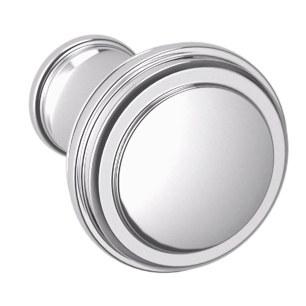 Baldwin Hardware 4454.260.BIN 1" Severin Fayerman Collection C Knob - Polished Chrome