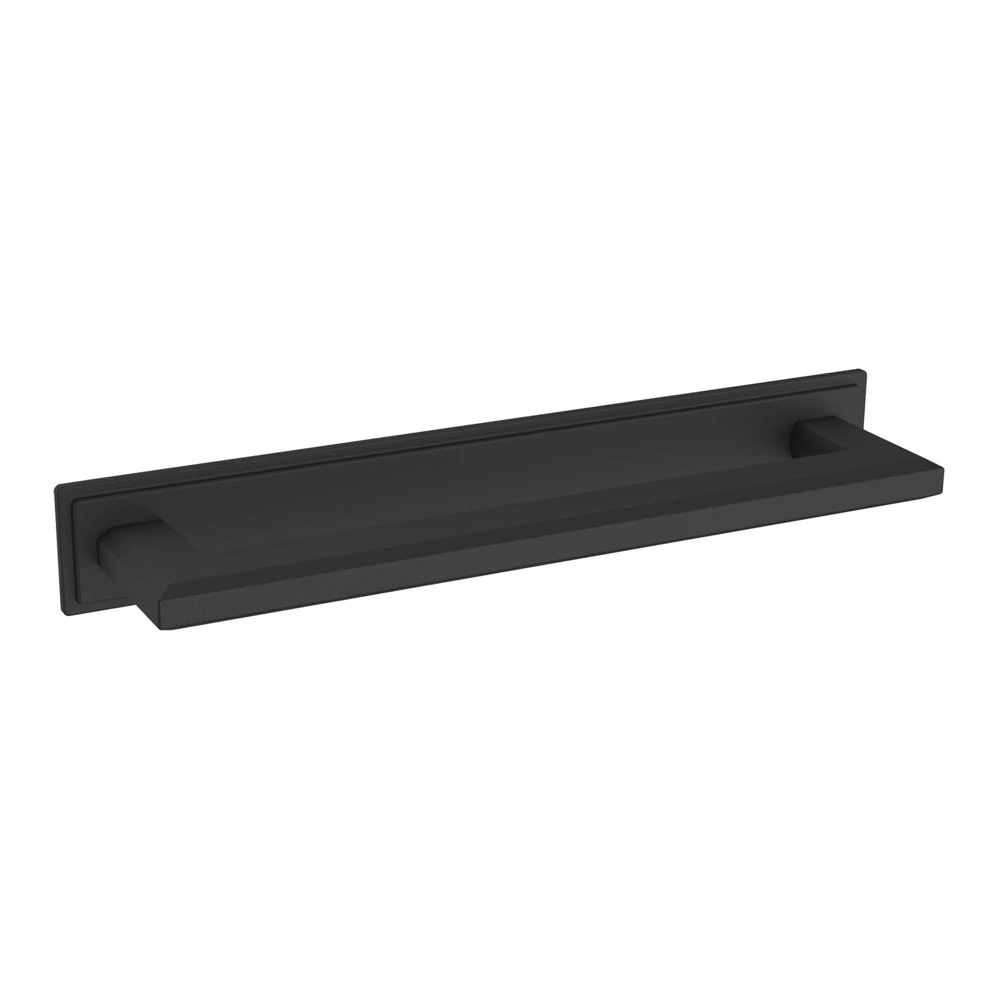 Baldwin Hardware 4460.190.BIN 10" Transitional Back Plate - Satin Black