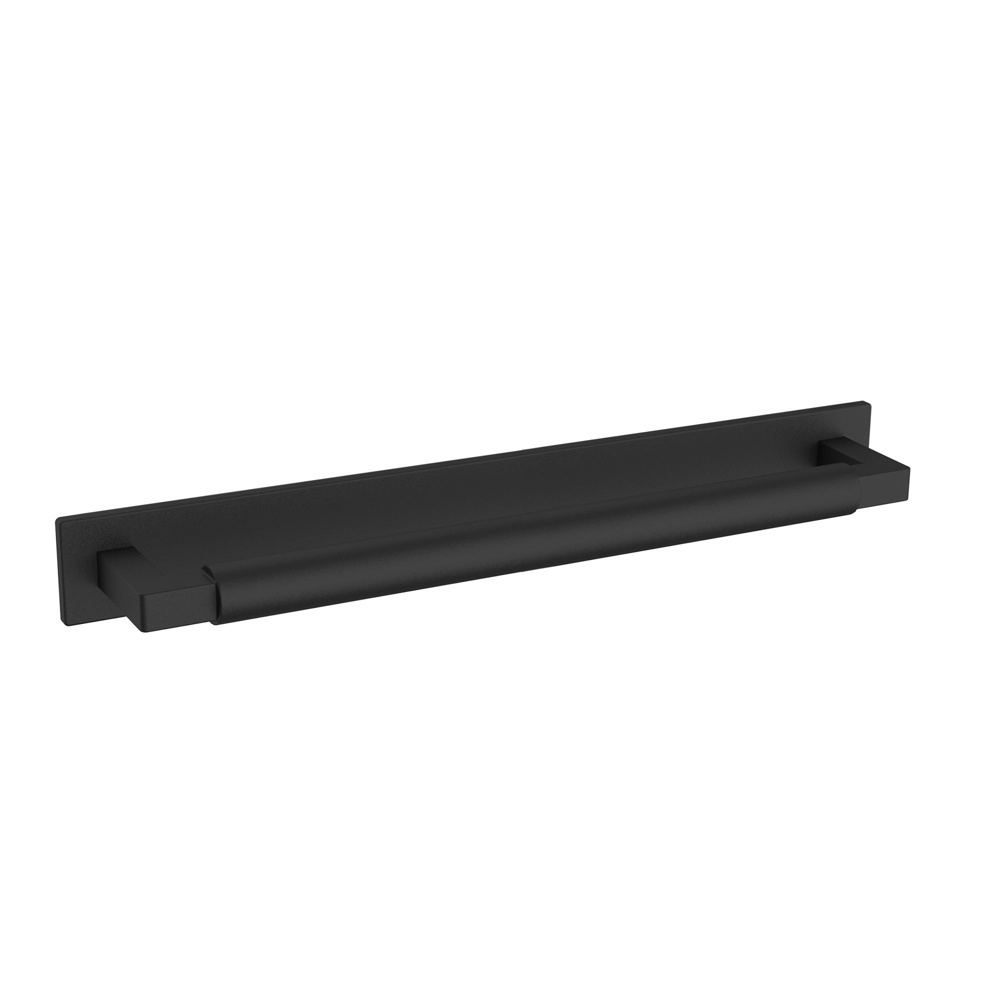 Baldwin Hardware 4461.190.BIN 10" Contemporary Back Plate - Satin Black