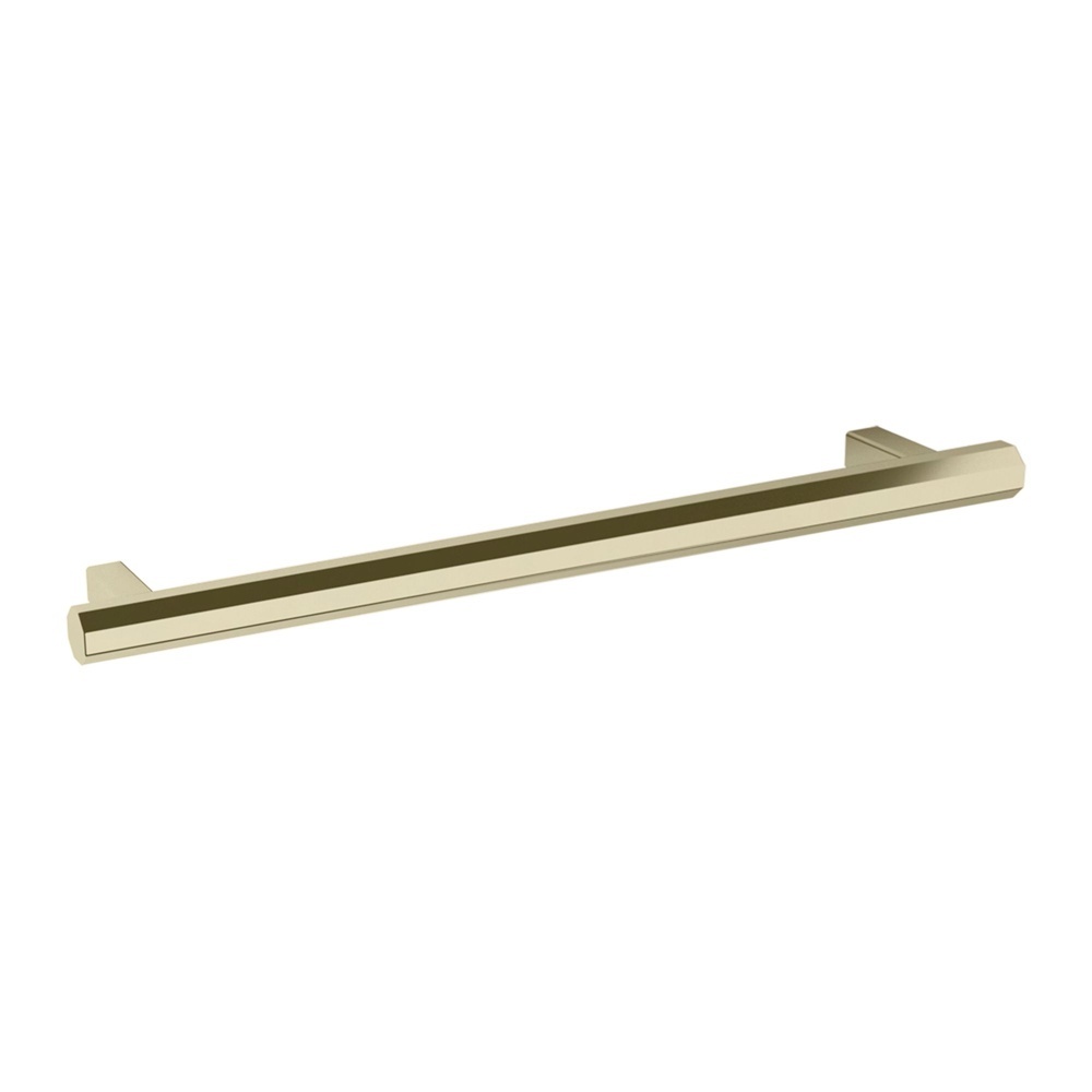 Baldwin Hardware 4468.031 8" Octagonal Cabinet Pull - Non-Lacquered Brass