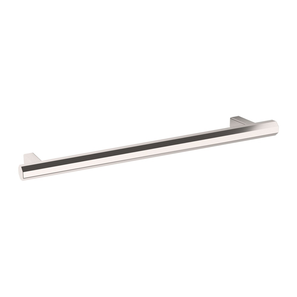 Baldwin Hardware 4468.055 8" Octagonal Cabinet Pull - Lifetime (PVD) Polished Nickel