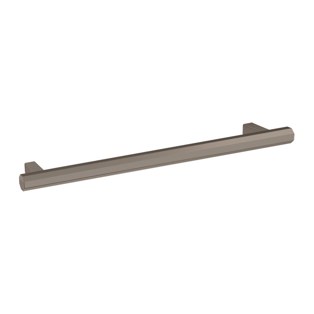 Baldwin Hardware 4468.076 8" Octagonal Cabinet Pull - Lifetime (PVD) Graphite Nickel