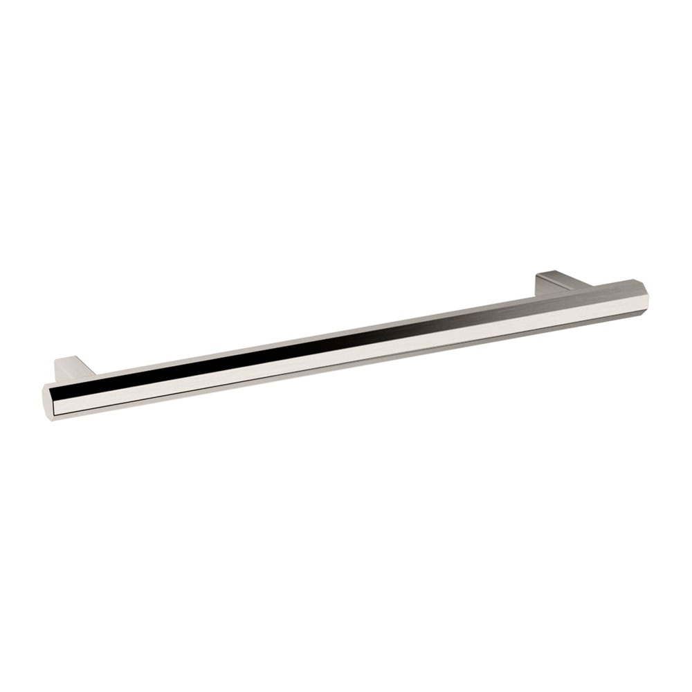 Baldwin Hardware 4468.150 8" Octagonal Cabinet Pull - Satin Nickel
