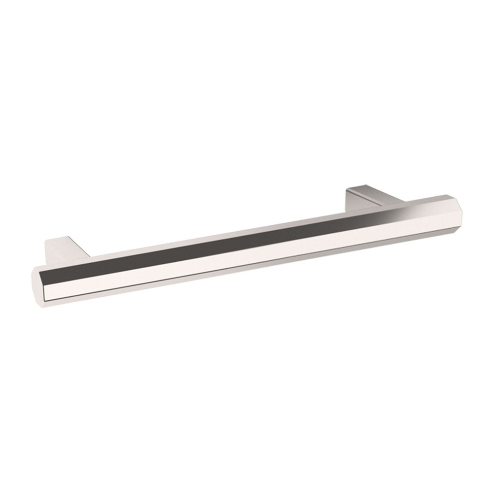 Baldwin Hardware 4469.055 8" Octagonal Appliance Pull - Lifetime (PVD) Polished Nickel