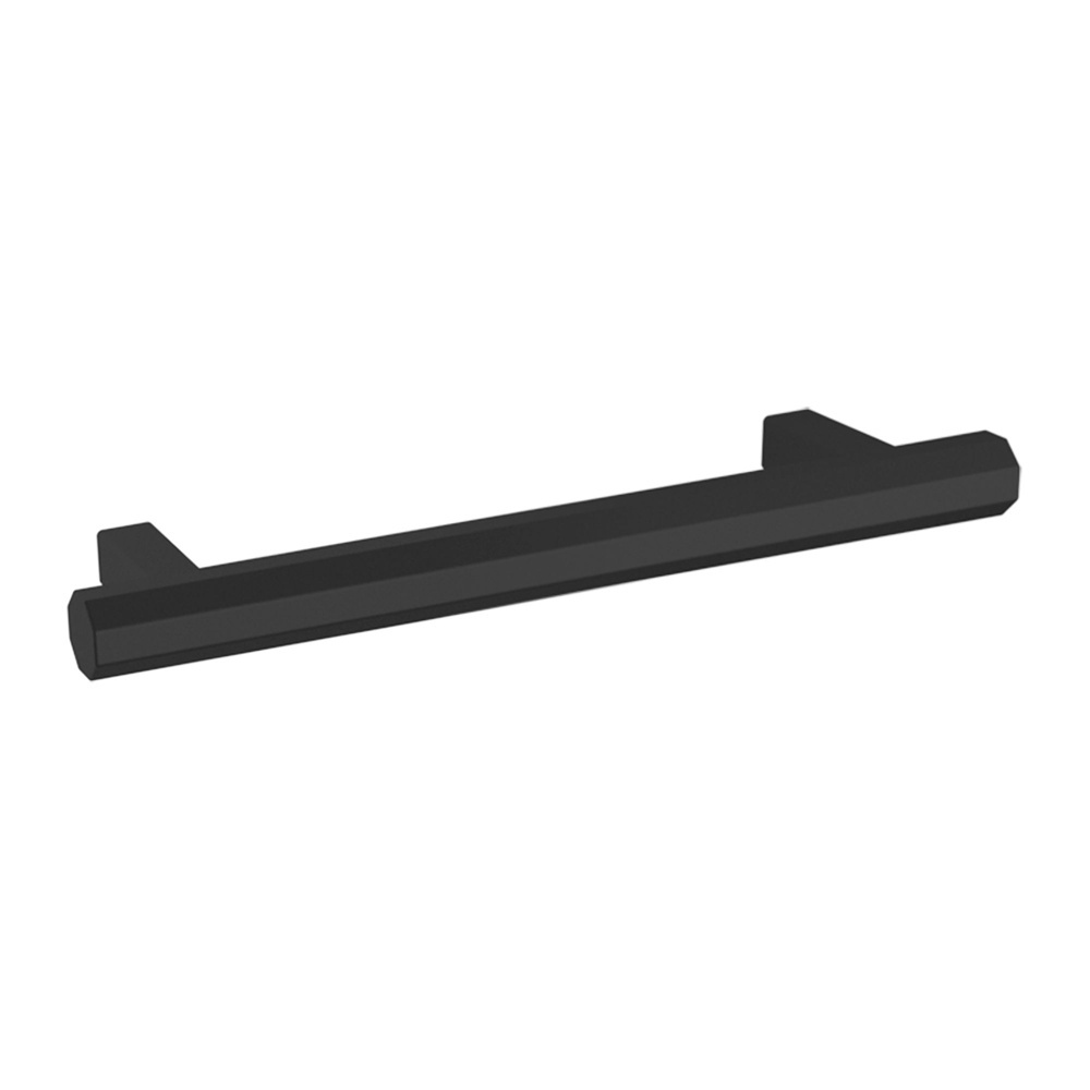 Baldwin Hardware 4469.190 8" Octagonal Appliance Pull - Satin Black
