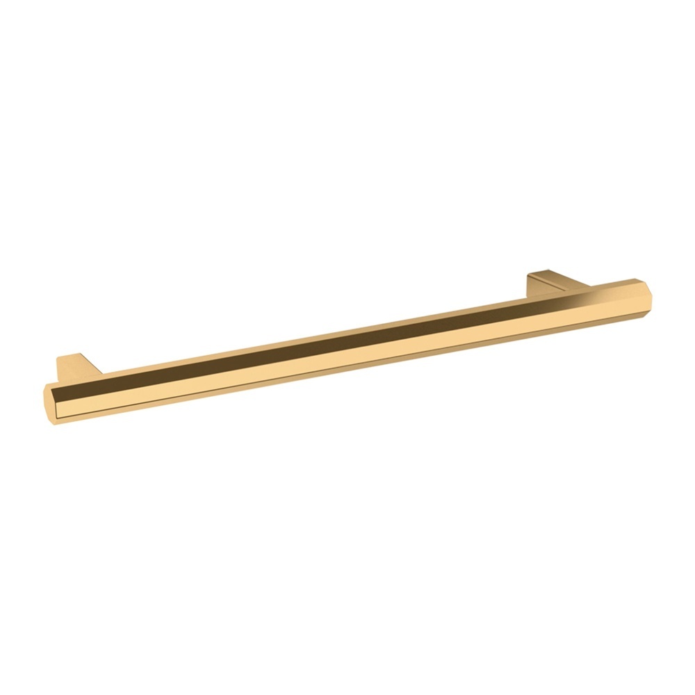 Baldwin Hardware 4470.003 12" Octagonal Appliance Pull - Lifetime (PVD) Polished Brass