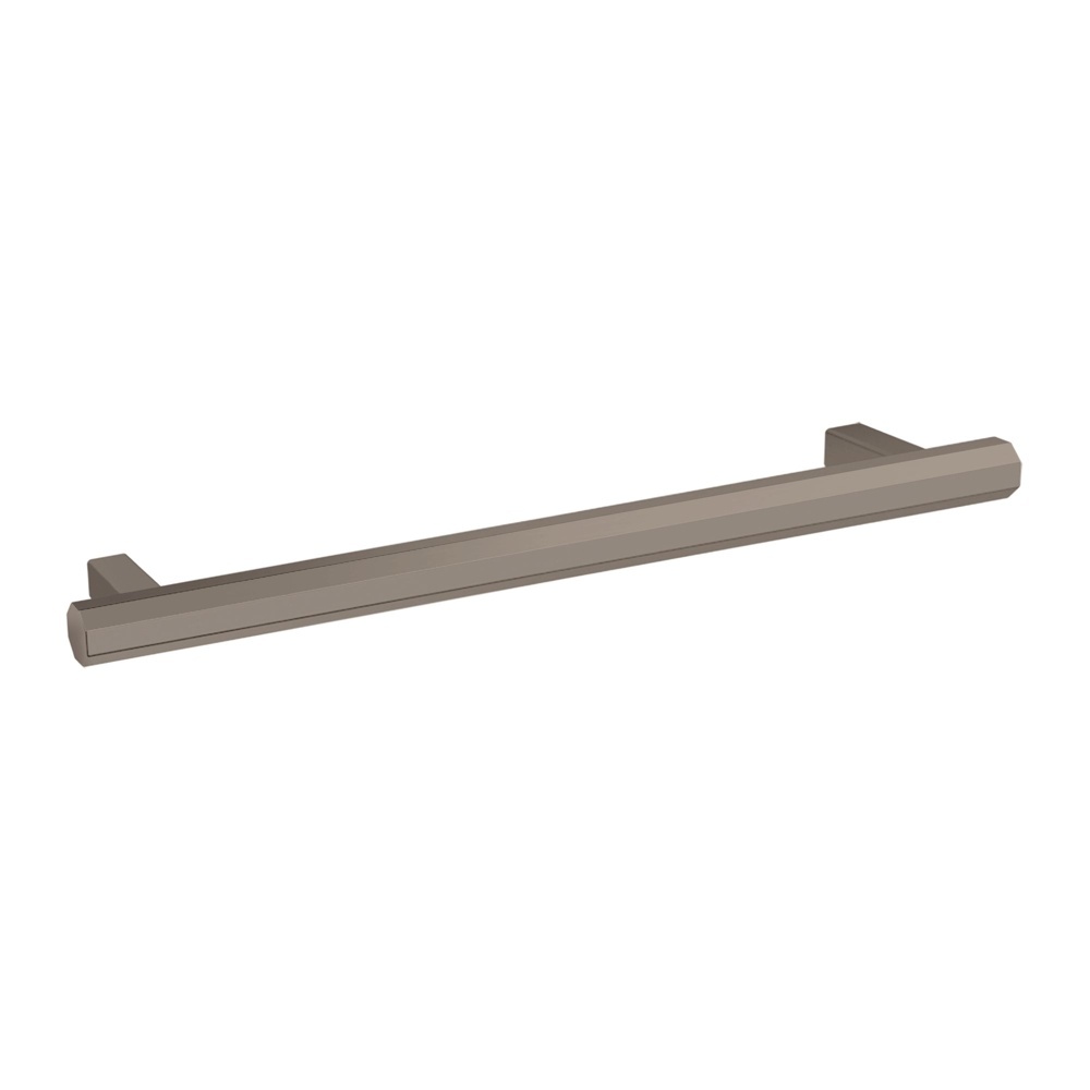 Baldwin Hardware 4470.076 12" Octagonal Appliance Pull - Lifetime (PVD) Graphite Nickel