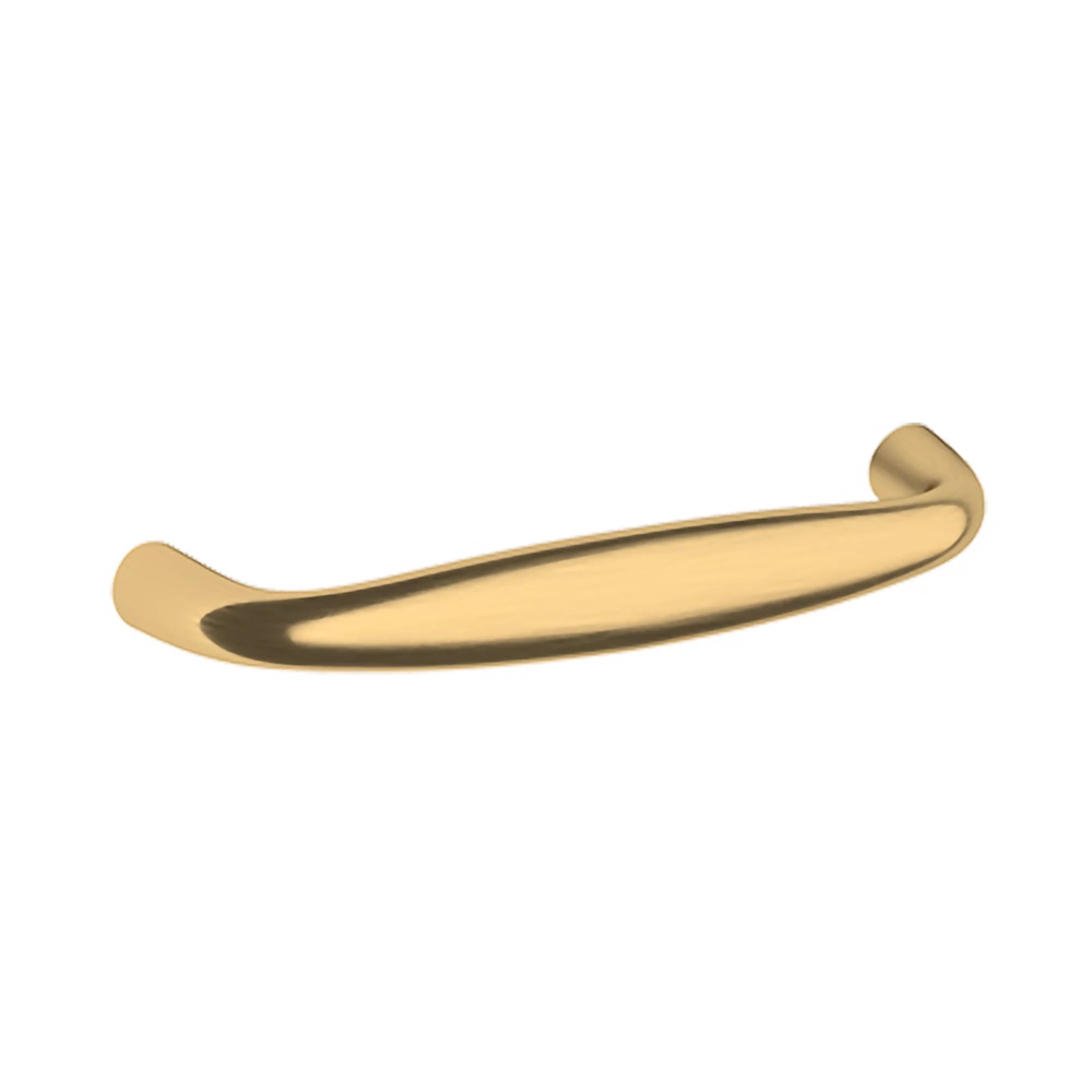 Baldwin Hardware 4480.044.BIN 4" Oval Cabinet Pull - Lifetime (PVD) Satin Brass