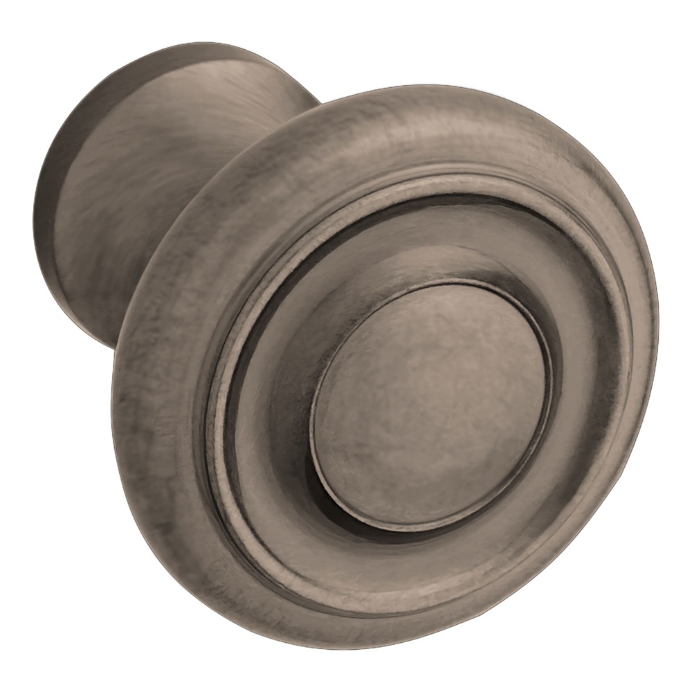 Baldwin Hardware 4490.076.BIN 1" Dominion Knob - Lifetime (PVD) Graphite Nickel