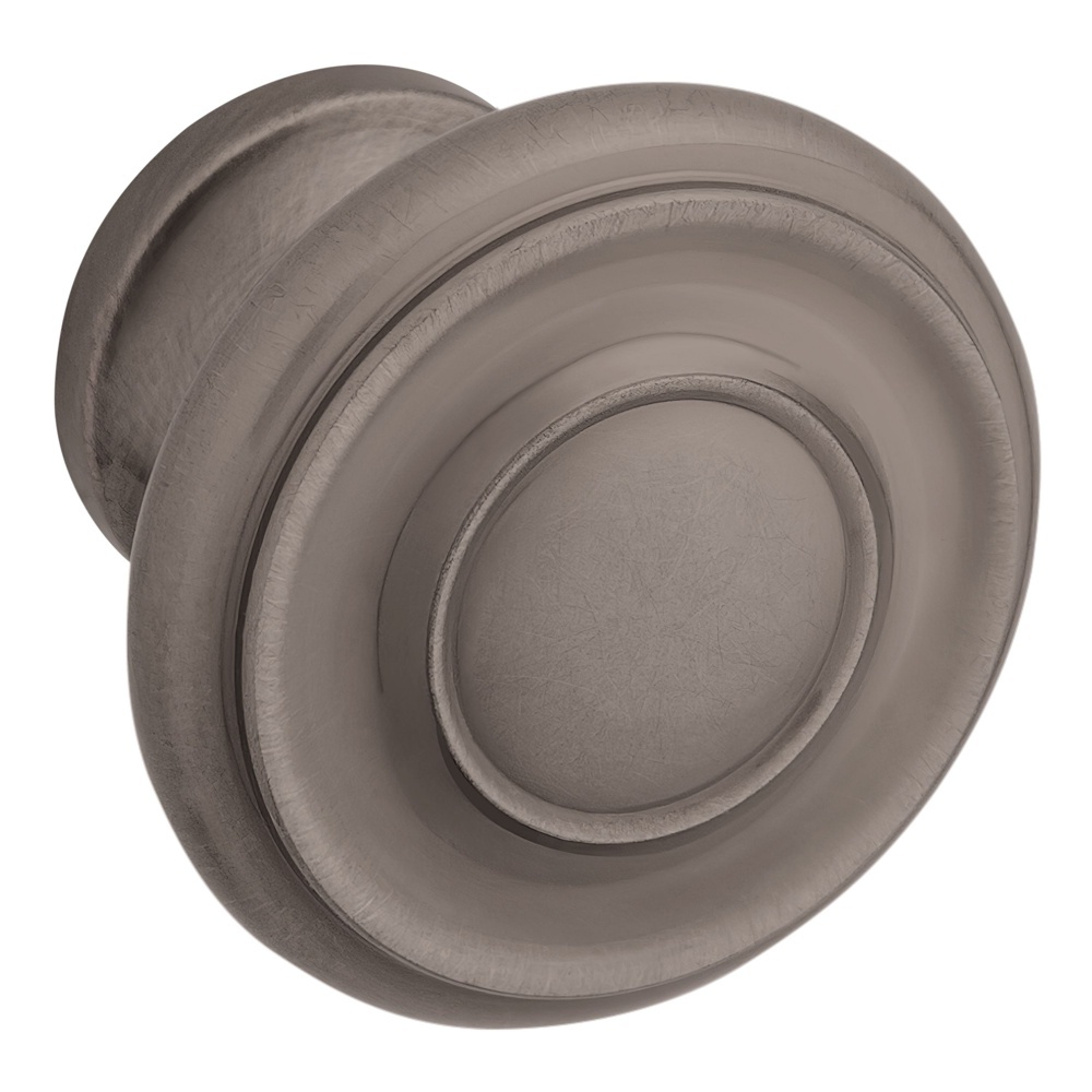 Baldwin Hardware 4491.076.BIN 1.25" Dominion Knob - Lifetime (PVD) Graphite Nickel