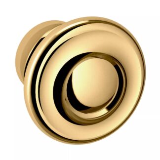 Baldwin Hardware 4491.003.BIN 1.25" Dominion Knob - Lifetime (PVD) Polished Brass